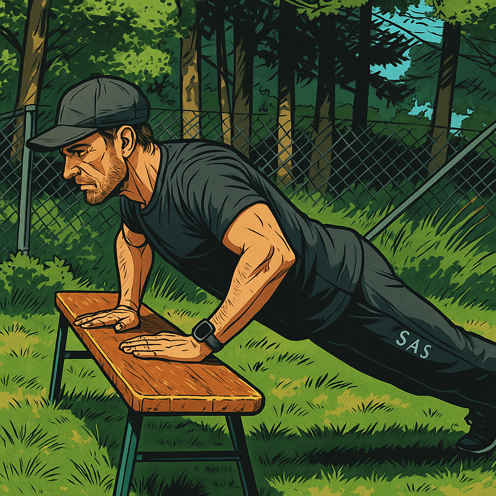Incline Push - Up Calisthenics für Anfänger